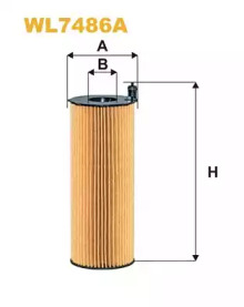 WIX FILTERS wl7486a -  Масляный фильтр